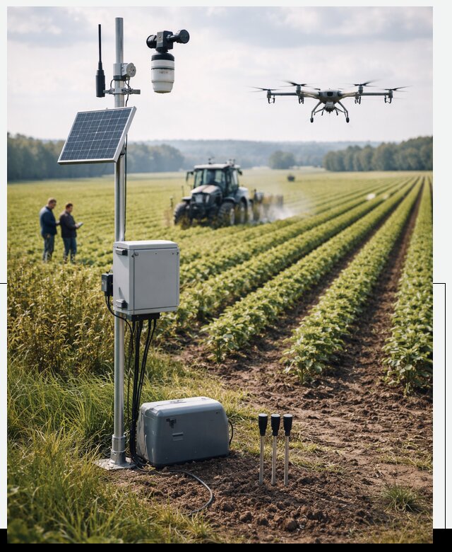 Разработка IoT мониторинга полей в Златоусте от 8764 р. | АвикейЗлт